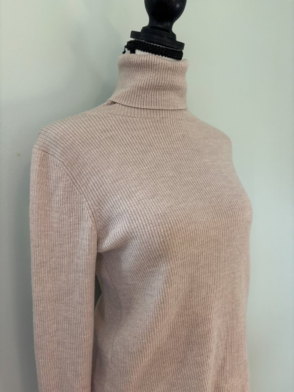 Thakoon Merino Wool Open-Back Turtleneck Sweater XS Like New